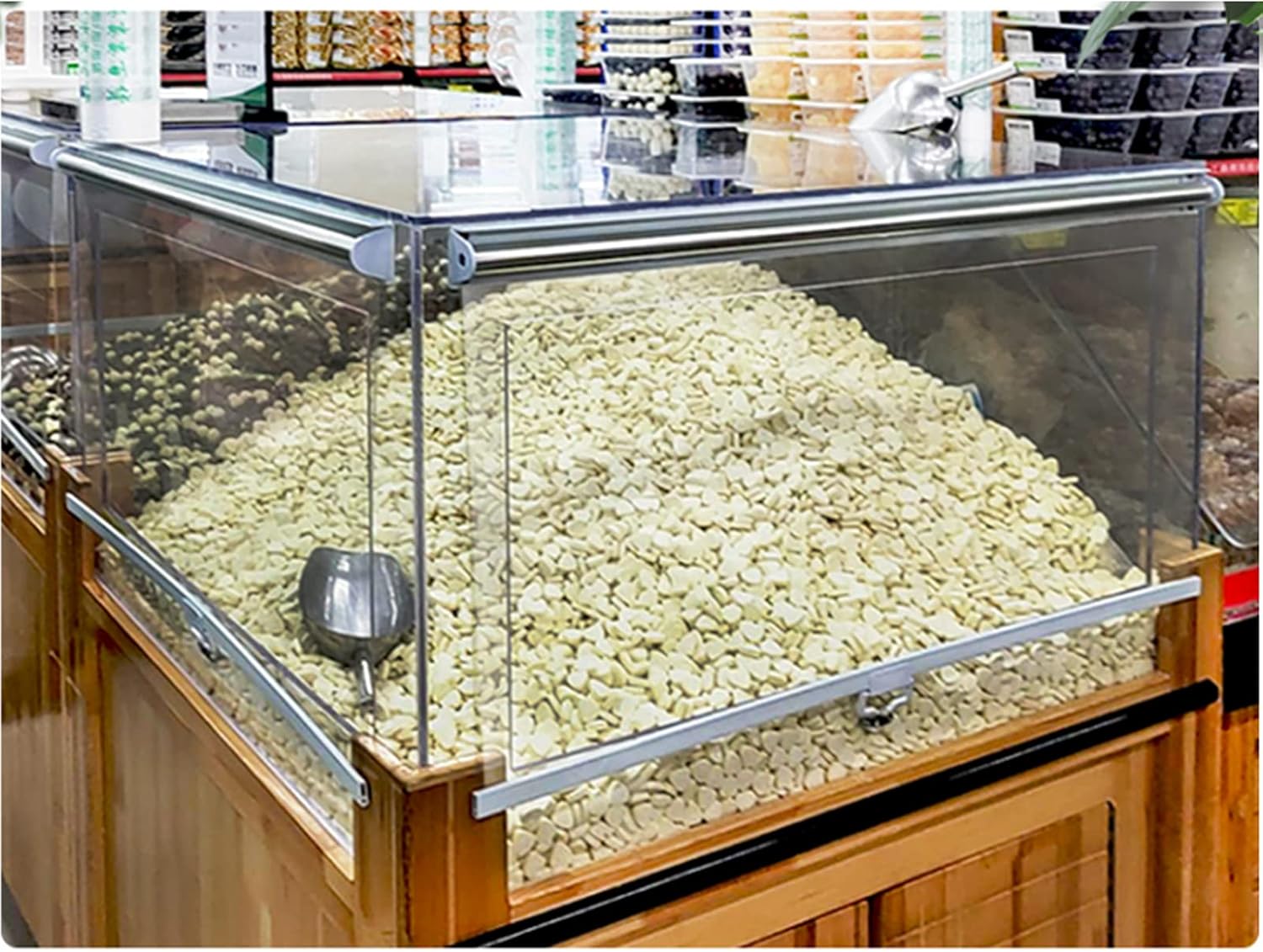 Persiana enrollable de polietileno transparente de PVC, con aislamiento térmico, a prueba de polvo, para supermercado, congelador, escaparate,