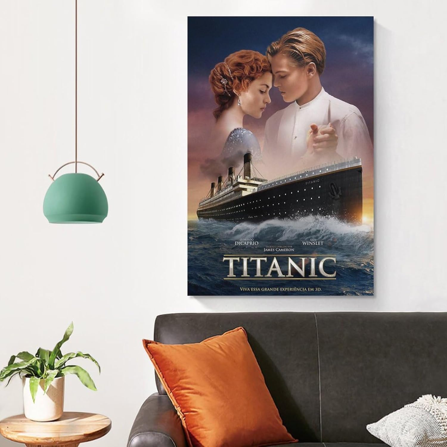 Póster de película Titanic (3) impresiones artísticas en lienzo para decoración de pared, decoración de habitación, decoración de dormitorio,