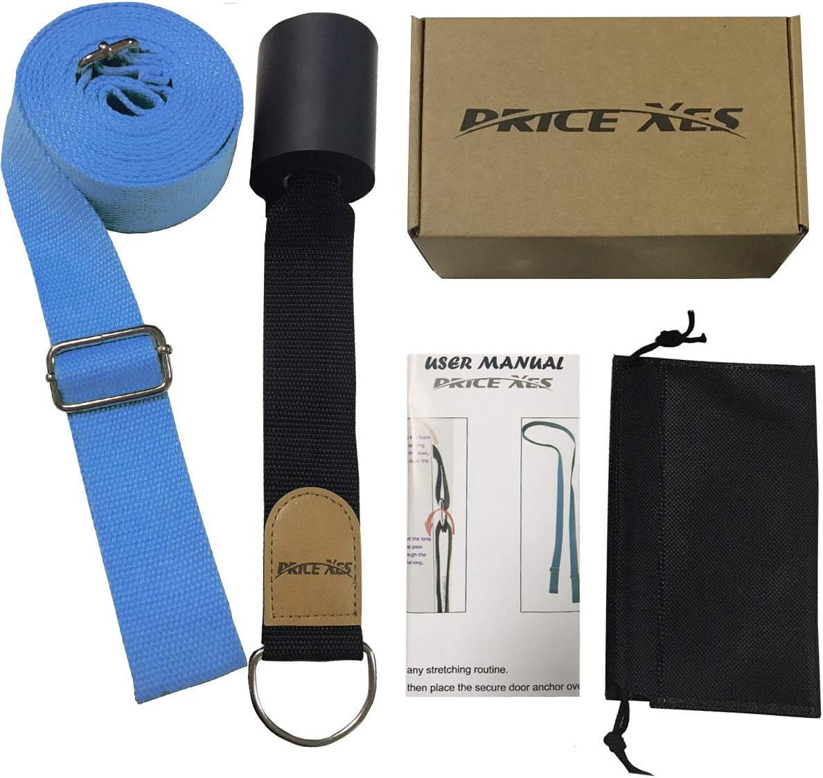 Banda elástica de piernas  para mejorar el estiramiento de piernas  Fácil de instalar en la puerta  Equipo perfecto para el hogar, ballet, danza y