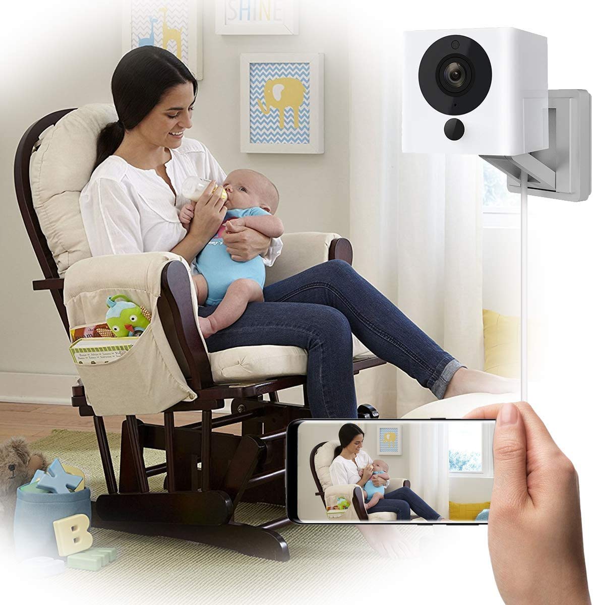 Cable de alimentación USB de 25 pies para cámara inalámbrica de seguridad para el hogar, cámara Kasa, cámara Wyze, YI Cloud, Nest Cam, Netvue, Furbo