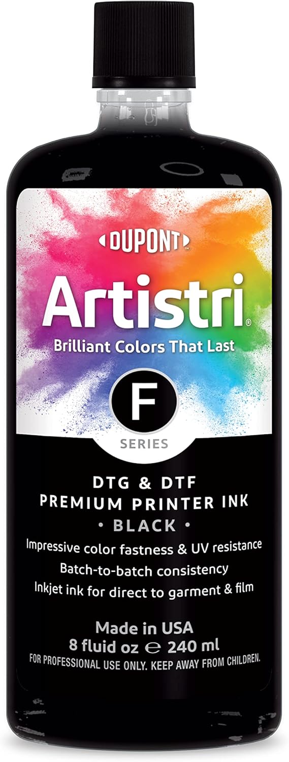 Artistri Serie F DTG y DTF Tinta – Negro – 8 oz