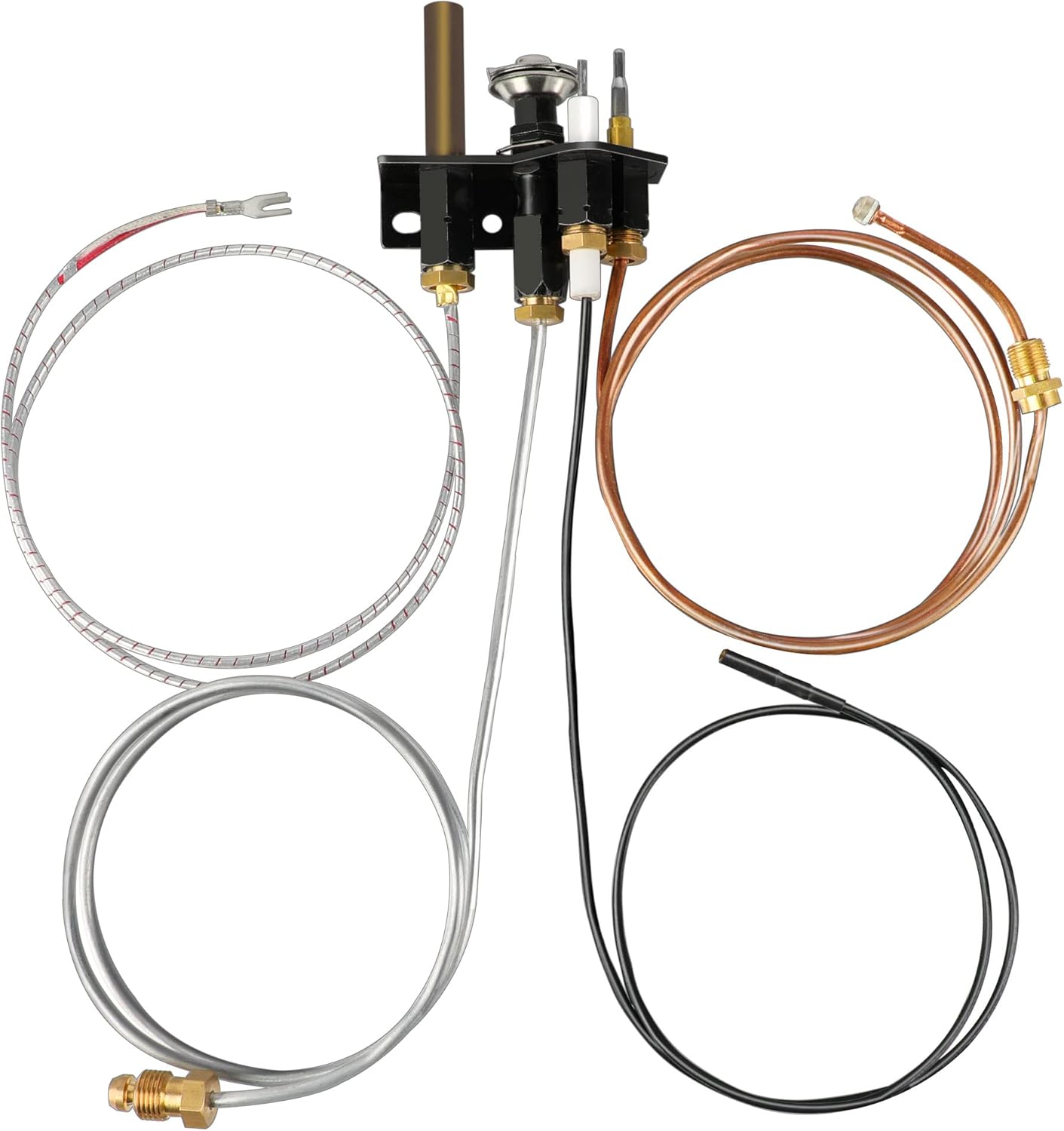 69L17, 69L1701, J4117 Natural Gas Pilot Assembly 904405, 108084-02, Compatible with Lennox, ihp, serefina, Superior, astria Vent Fireplace, with