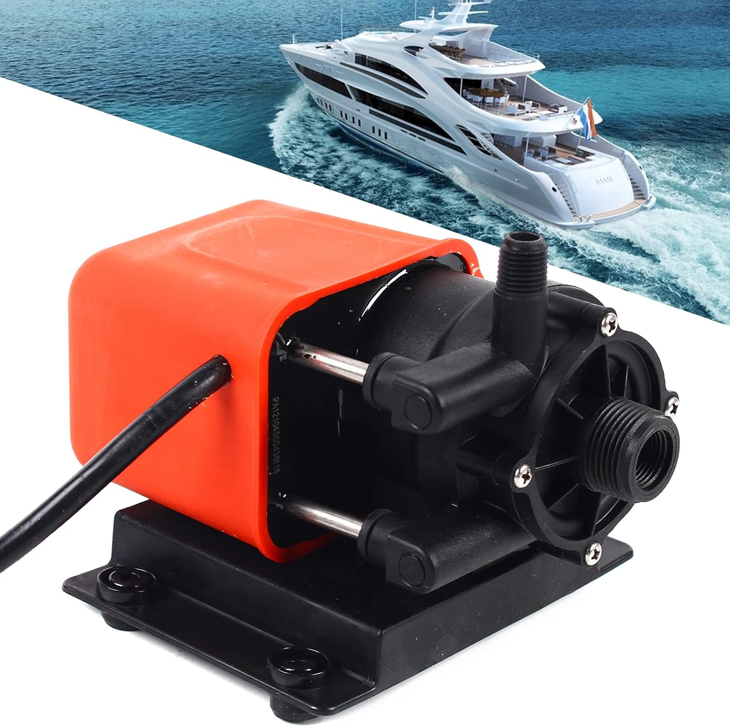 Bomba de aire acondicionado de refrigeración de yate de 110-115V, bomba de aire acondicionado marino de 56 W – 18.5LPM5GPM (stock de EE. UU.)