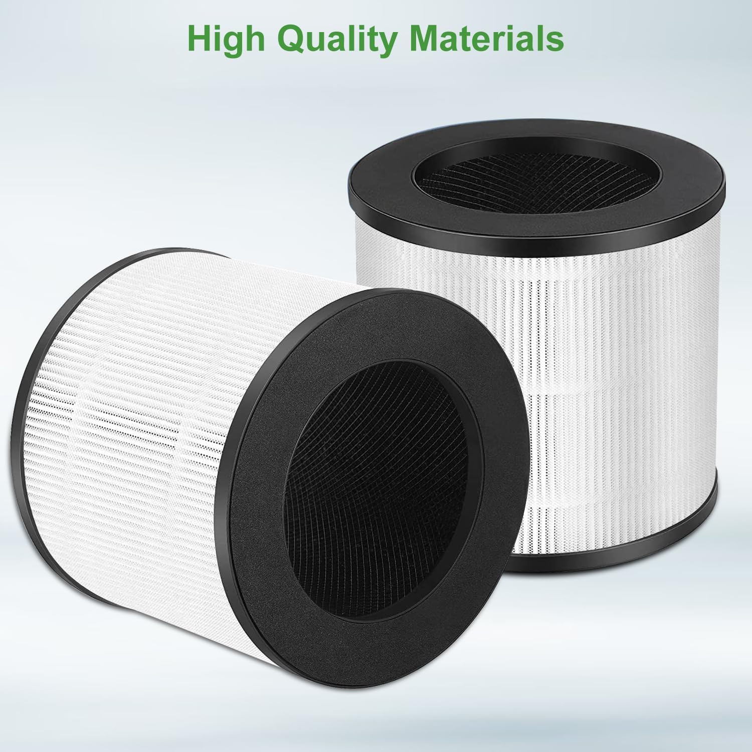 14 filtros de repuesto compatibles con la serie 14, filtro 3 en 1 H13 True Hepa contiene prefiltro y filtro de carbón activado, paquete de 4