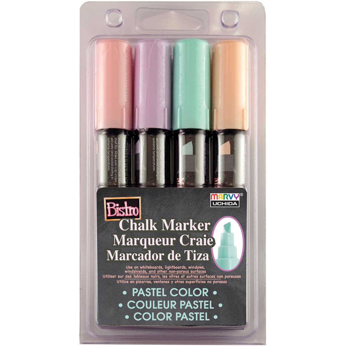 Uchida 483-4P-4 Juego de cinceles Mkr tiza P 4pc