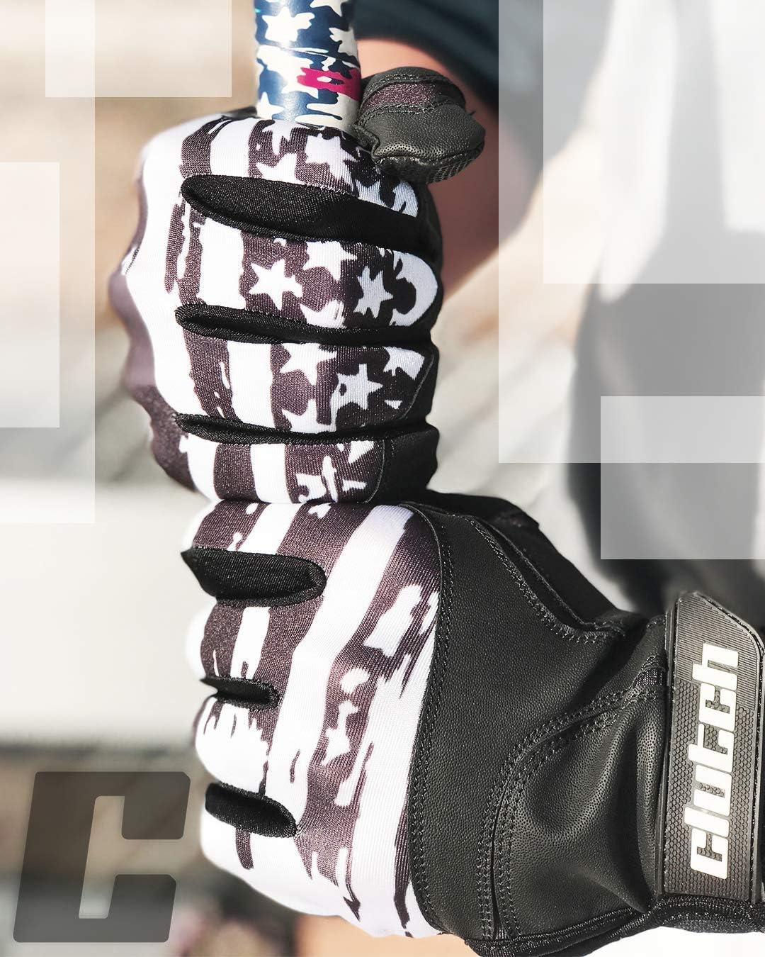 Guantes Clutch Sports Apparel para batear en béisbol y sóftbol