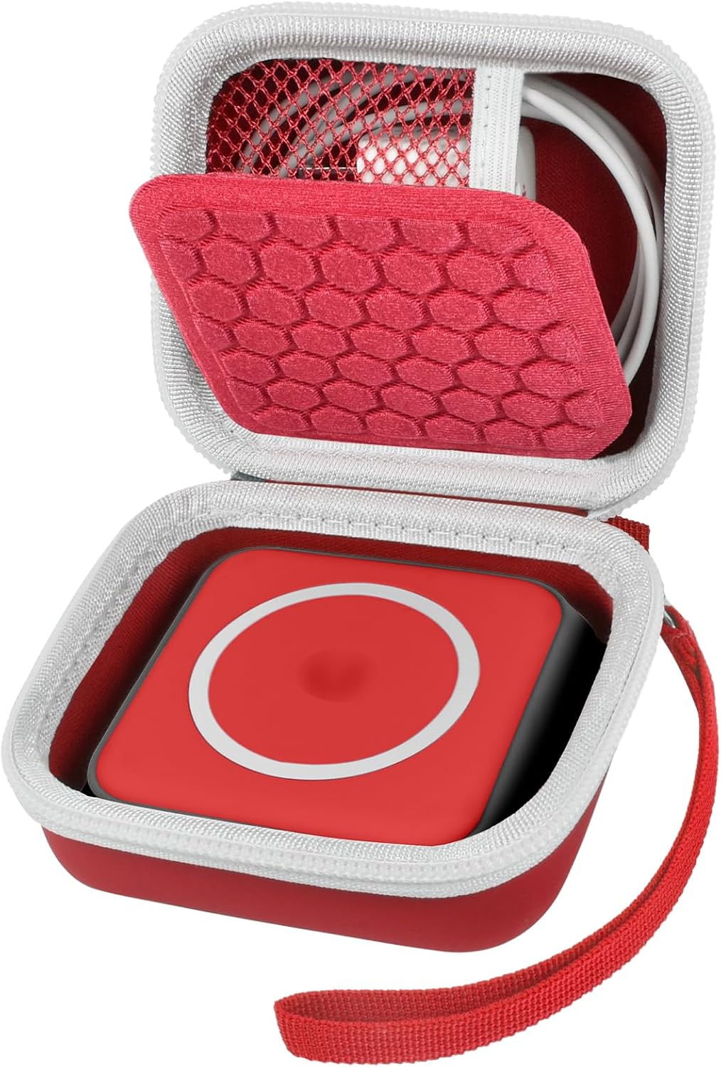 Estuche de transporte para UCOMX Nano 3 en 1 cargador inalámbrico, soporte de almacenamiento para Iseyyoxpara LISENpara RTOPS y más estación de