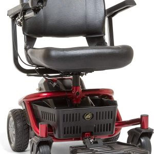 Golden Technologies New LiteRider Envy Silla de ruedas eléctrica, color rojo, asiento de 20 pulgadas Golden Technologies New LiteRider Envy Silla de ruedas eléctrica, color rojo, asiento de 20 pulgadas