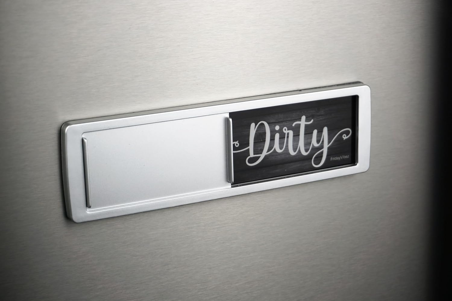 Imán para lavavajillas con texto en inglés “Clean Dirty”, imán de limpieza fuerte y sucia para lavavajillas, indicador universal para lavavajillas