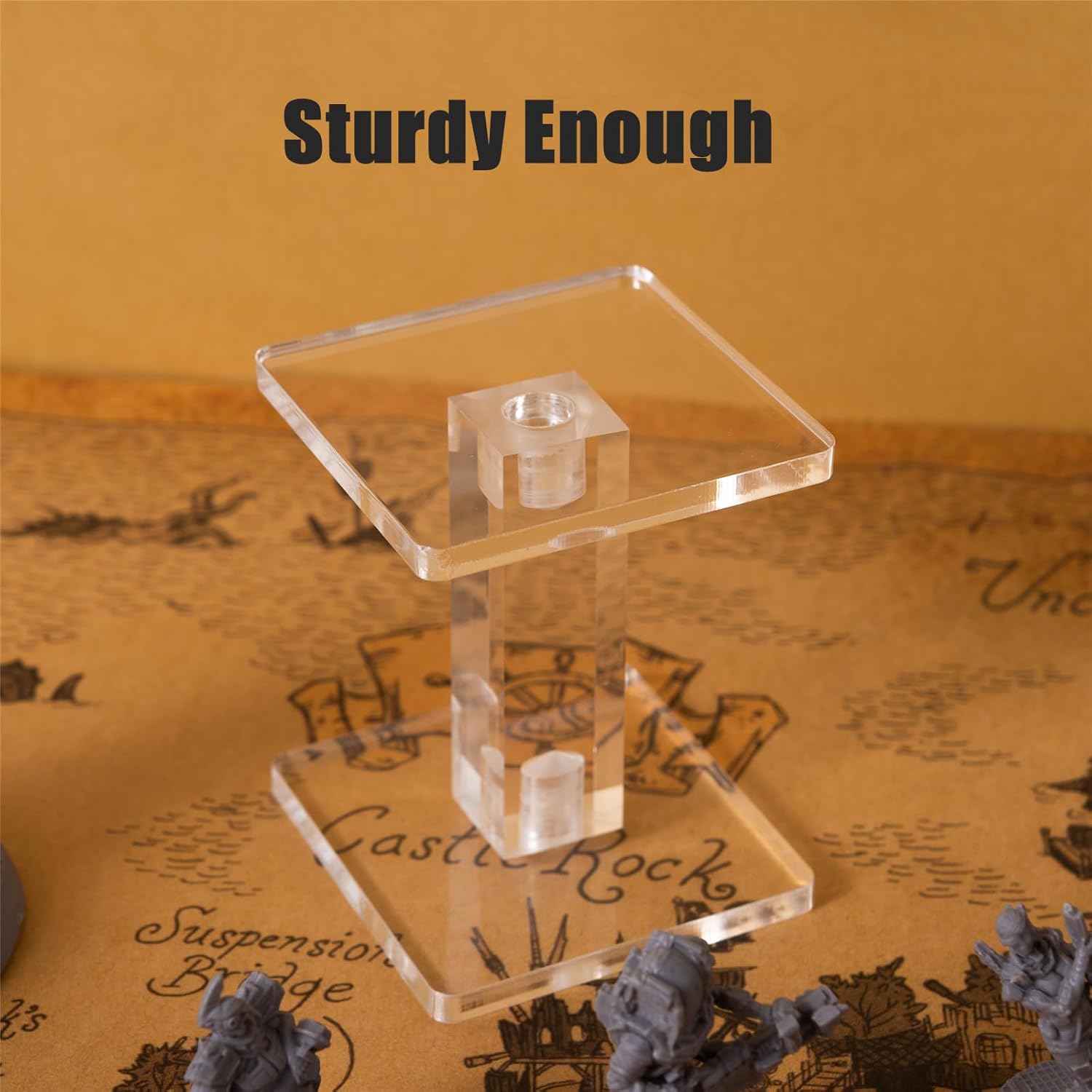 Kalami Flying Miniatures – Elevador de combate para DND con base de 2 pulgadas, 2 juegos de elevador de volante único 3D para juegos de rol de mesa