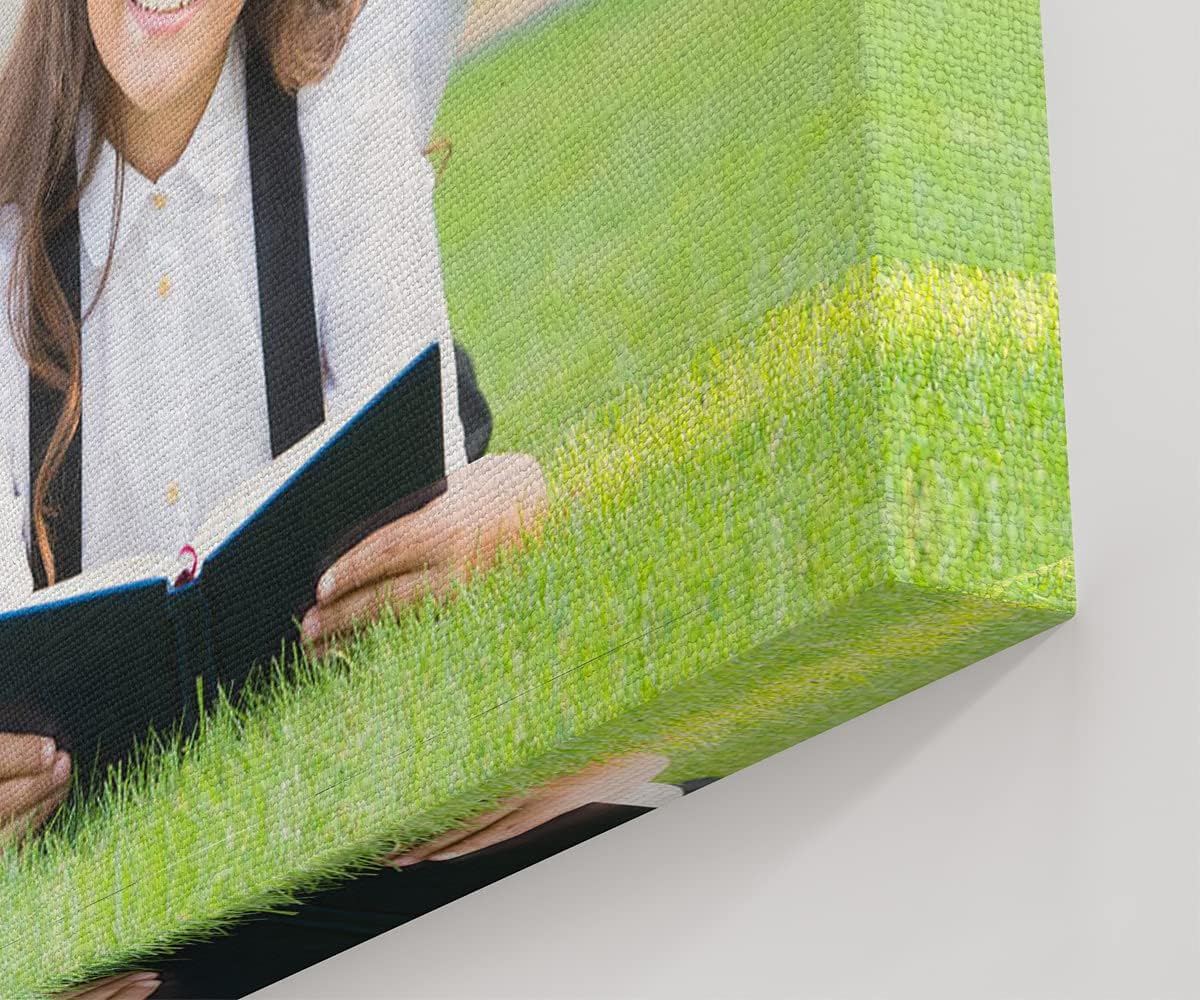 Sunwes Decoraciones del día de San Valentín, impresiones en lienzo personalizadas con tu foto, lienzo personalizado para pared, imprime tus fotos en