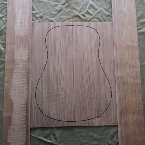 1 juego de parte trasera y lateral de guitarra, panel de guitarra de 41 pulgadas, material de fabricación de guitarra, kit de guitarra de bricolaje 1 juego de parte trasera y lateral de guitarra, panel de guitarra de 41 pulgadas, material de fabricación de guitarra, kit de guitarra de bricolaje