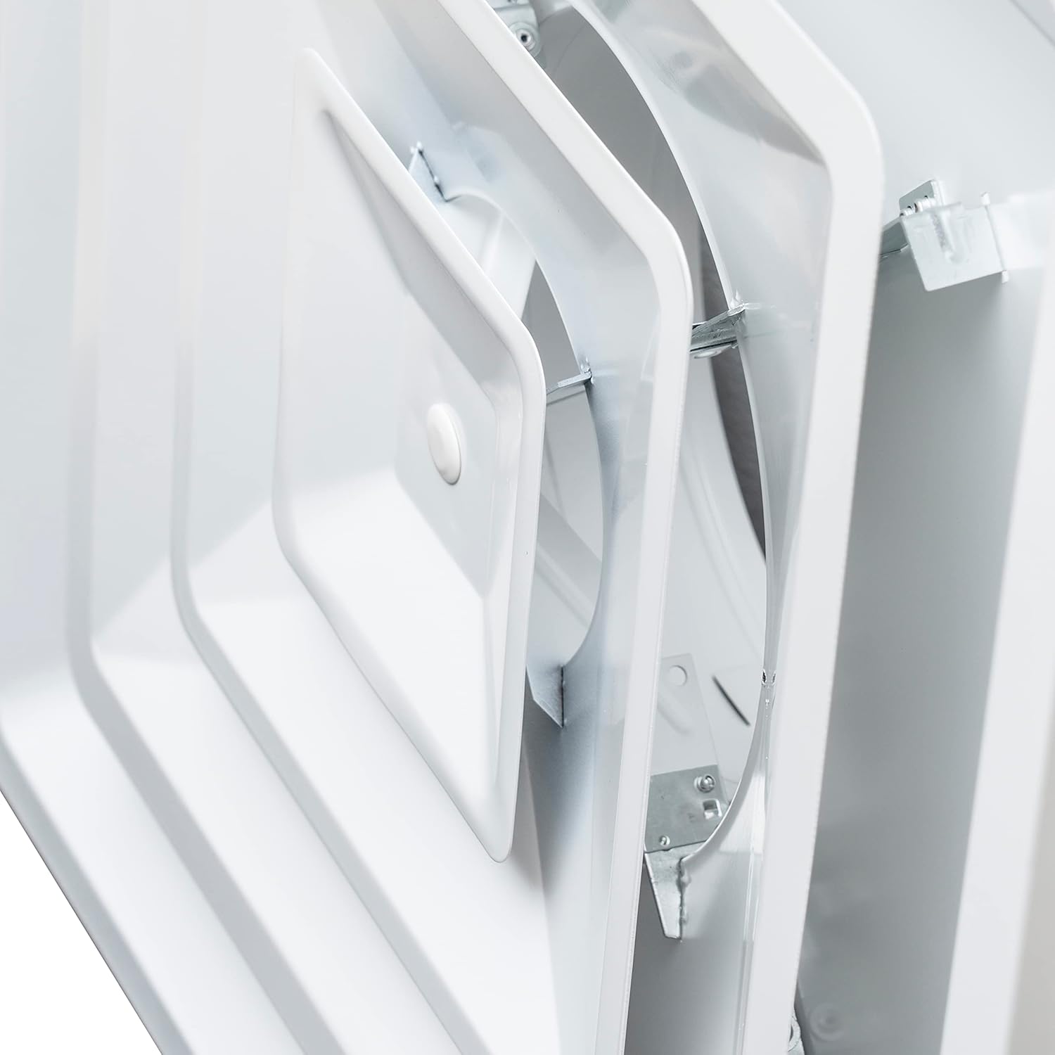 24 x 24 pulgadas de techo de acero con barra en T, difusor de suministro de aire de 2 x 2 pulgadas con redondo de 8 pulgadas tamaño del cuello – 3