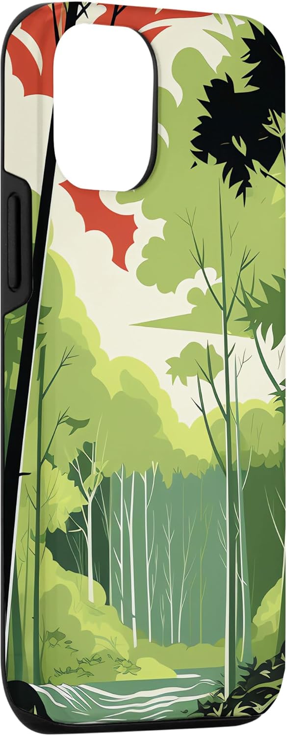 iPhone 13 Pro Bamboo Radiance Awakens Vibrant Brilliance Serene Greenery Case