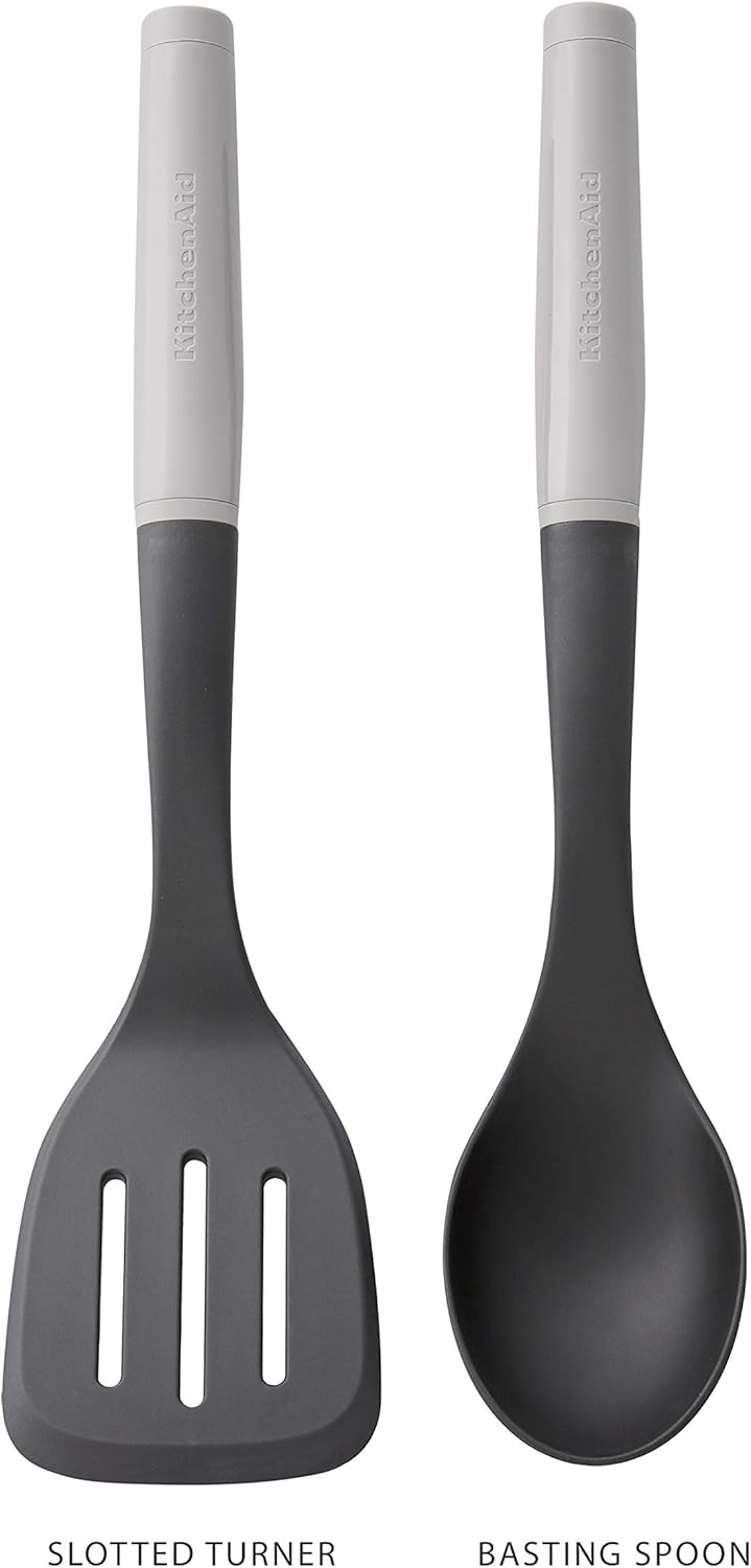 KitchenAid Herramientas universales clásicas, 2 piezas, gris