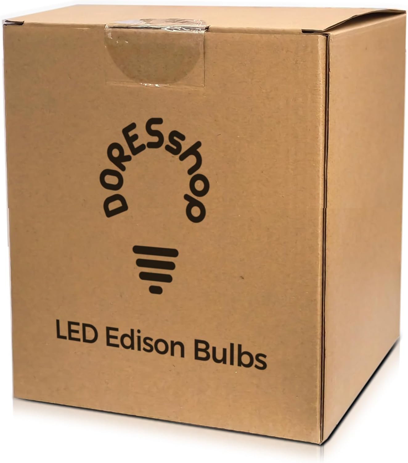 Paquete de 4 bombillas LED Edison, bombillas Edison de 4 W, bombillas de filamento LED antiguas equivalentes a 40 W, base E26, bombilla LED T45 con