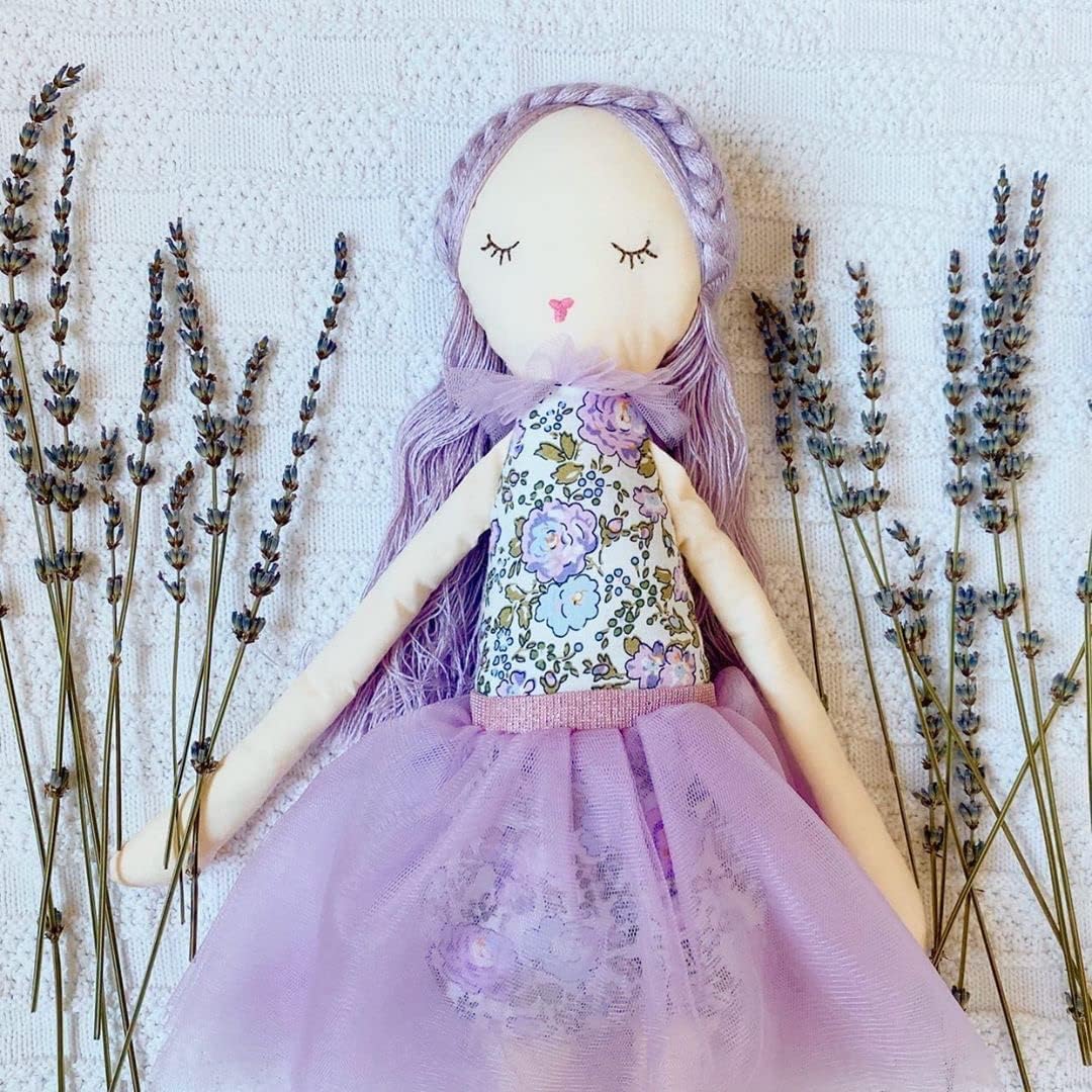 Mon Ami Muñeca de peluche de diseñador perfumada de lavanda, 20 pulgadas, divertido y adorable juguete de peluche para niños de todas las edades,