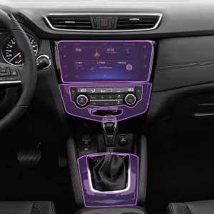 Película interior de automóvil para tablero de instrumentos de piano, consola central de cambios, película de TPU transparente antiarañazos, para Película interior de automóvil para tablero de instrumentos de piano, consola central de cambios, película de TPU transparente antiarañazos, para