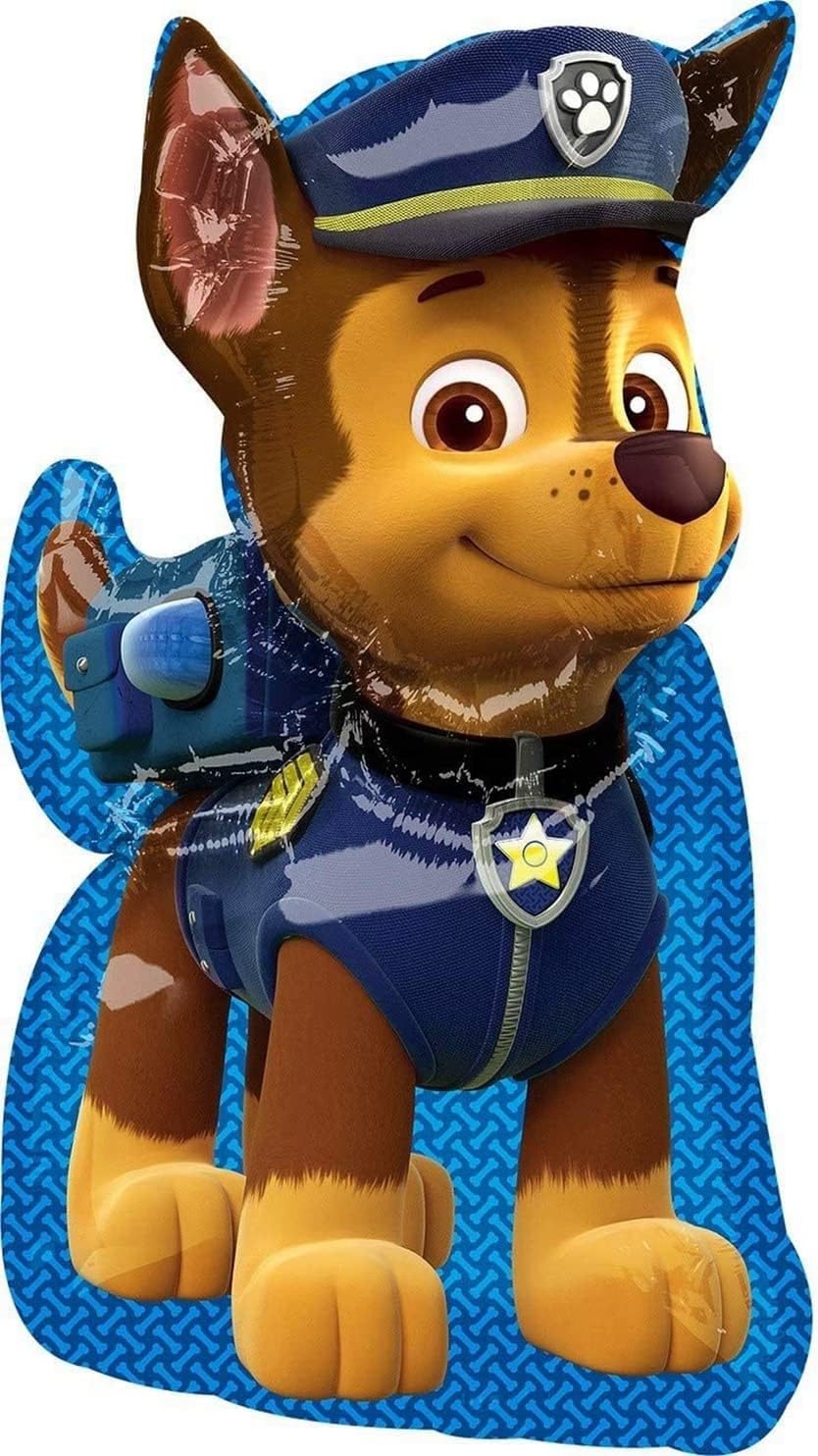 Anagram Paw Pups Chase and Police Car on Patrol – Suministros para fiesta de cumpleaños, decoración de ramo de globos