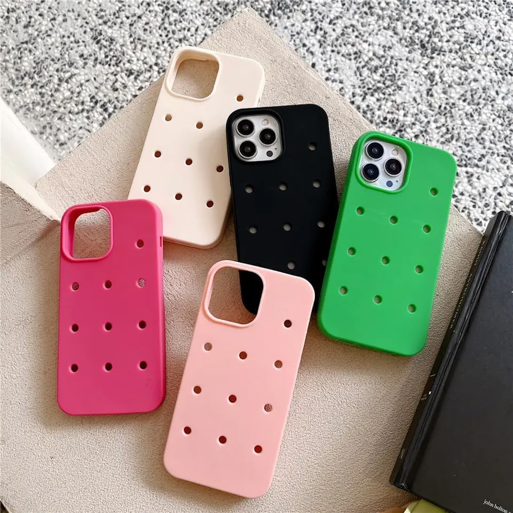 Charm – Funda protectora para iPhone, funda de teléfono personalizada, funda protectora de cuerpo completo delgada y ligera de silicona, funda