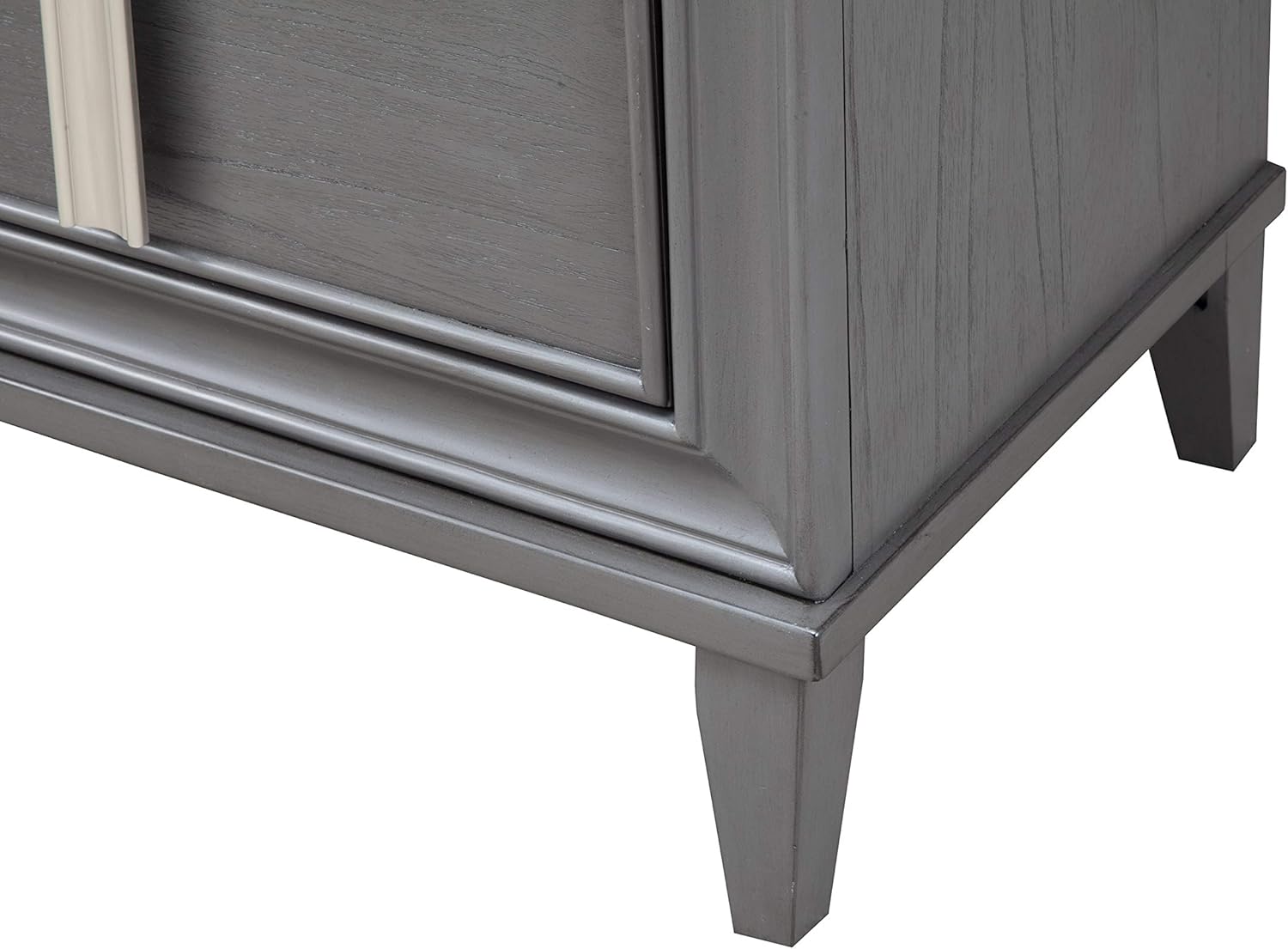 Lorraine – Mesita de noche, color gris