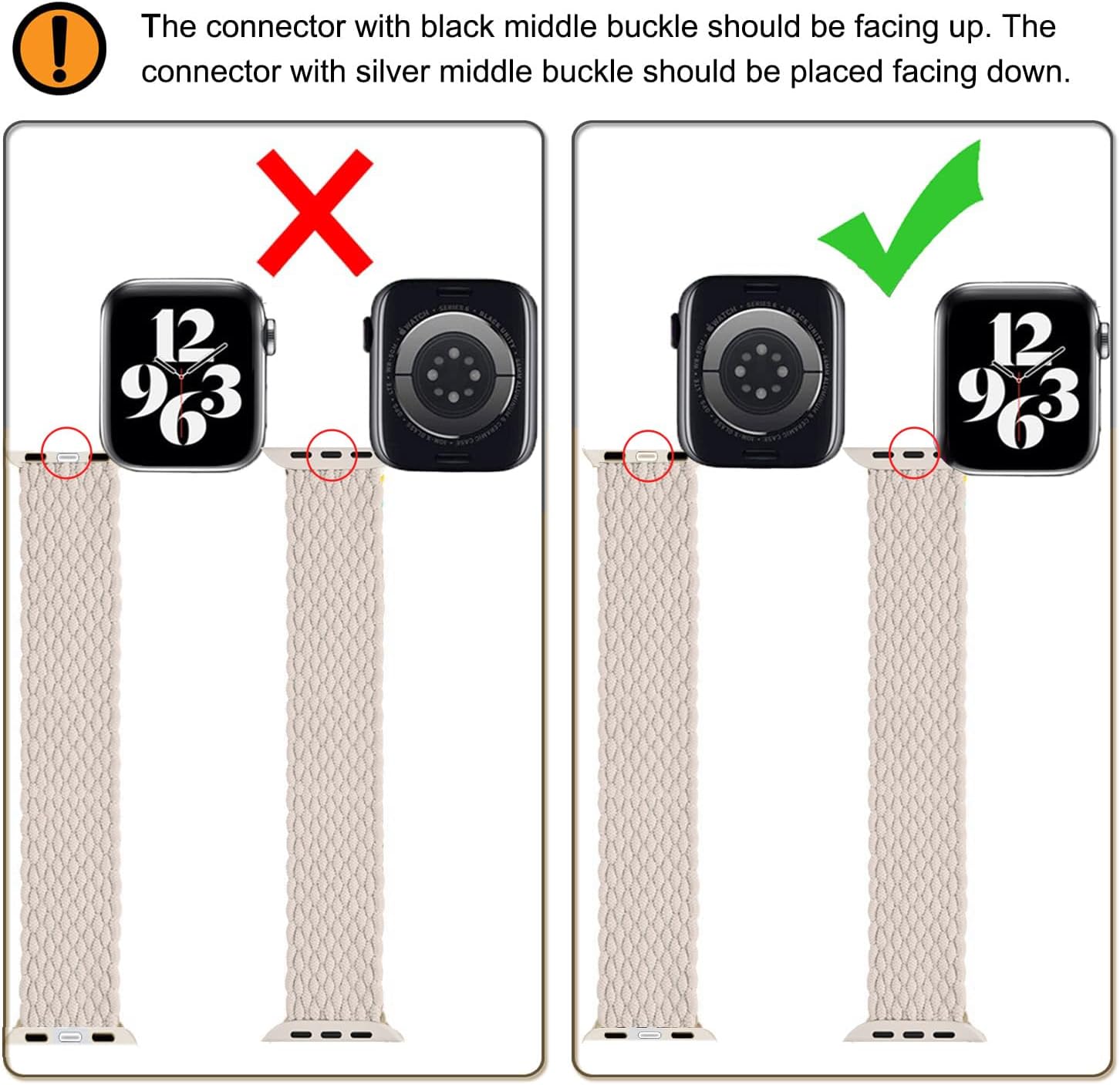 Correa trenzada Solo Loop para Apple Watch Band de 1.575 pulgadas, 1.614 pulgadas, 1.496 pulgadas, 1.732 pulgadas, 1.772 pulgadas, Ultra2 de 1.929