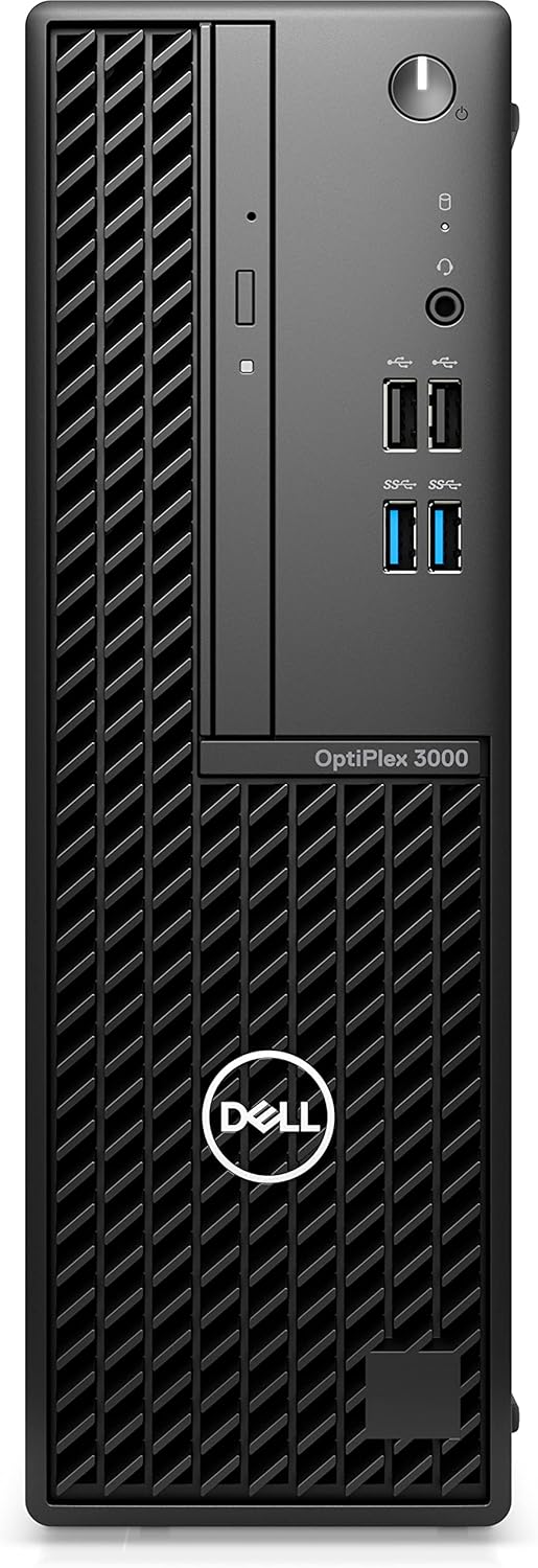 Dell Optiplex 3000 3000 SFF – Escritorio con factor de forma pequeño (2022)  Core i5 – SSD de 256 GB + disco duro de 2 TB – 16 GB de RAM  6 núcleos