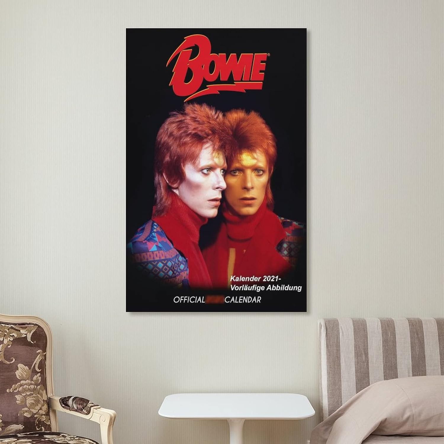 David Ziggy Stardust 1973 Bowie Live Concert – Póster para pared, lienzo, decoración de pared, decoración del hogar, sala de estar, impresiones