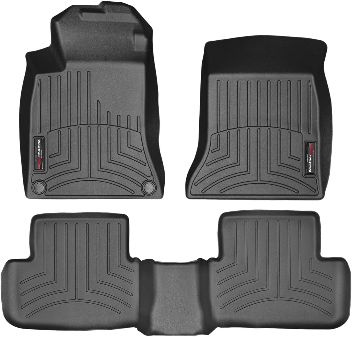 WeatherTech Revestimientos de suelo de ajuste personalizado para Mercedes AMG GLA 45, CLA 45 AMG, Clase CLA, Clase GLA, AMG CLA 45, GLA 45 AMG – 1 y