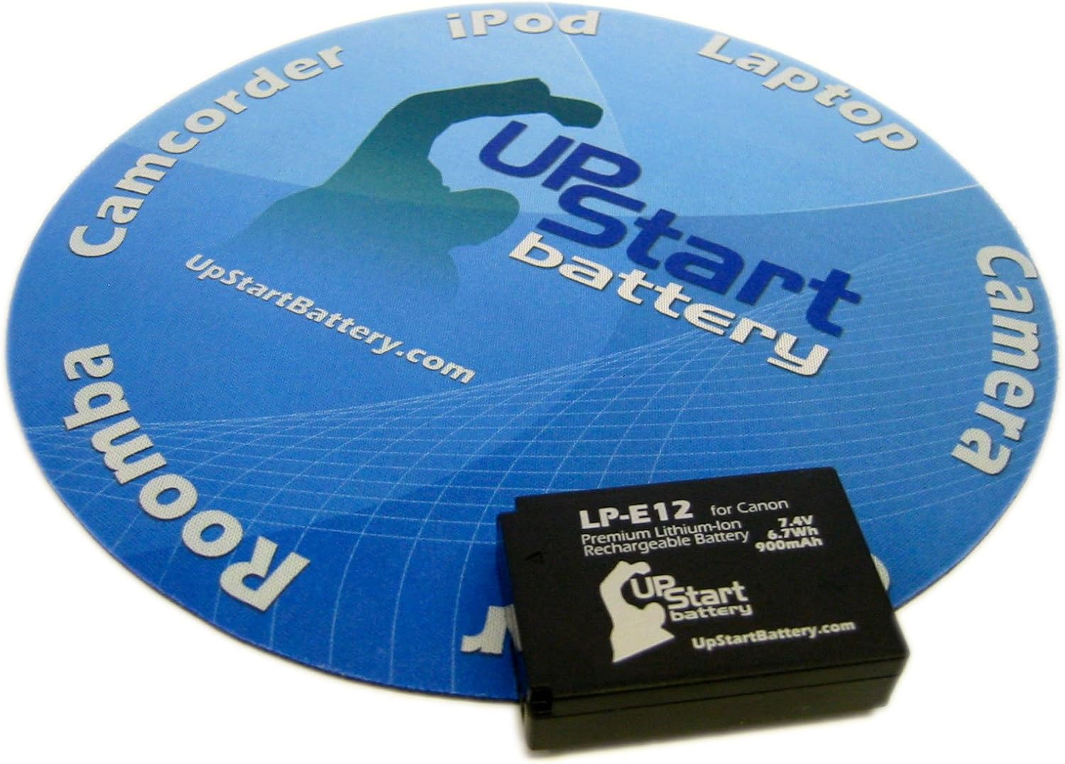 Paquete de 2 baterías de repuesto para Canon SL1 – Compatible con Canon LP-E12 batería de cámara digital – Compatible con EOS 100D EOS M (900mAh
