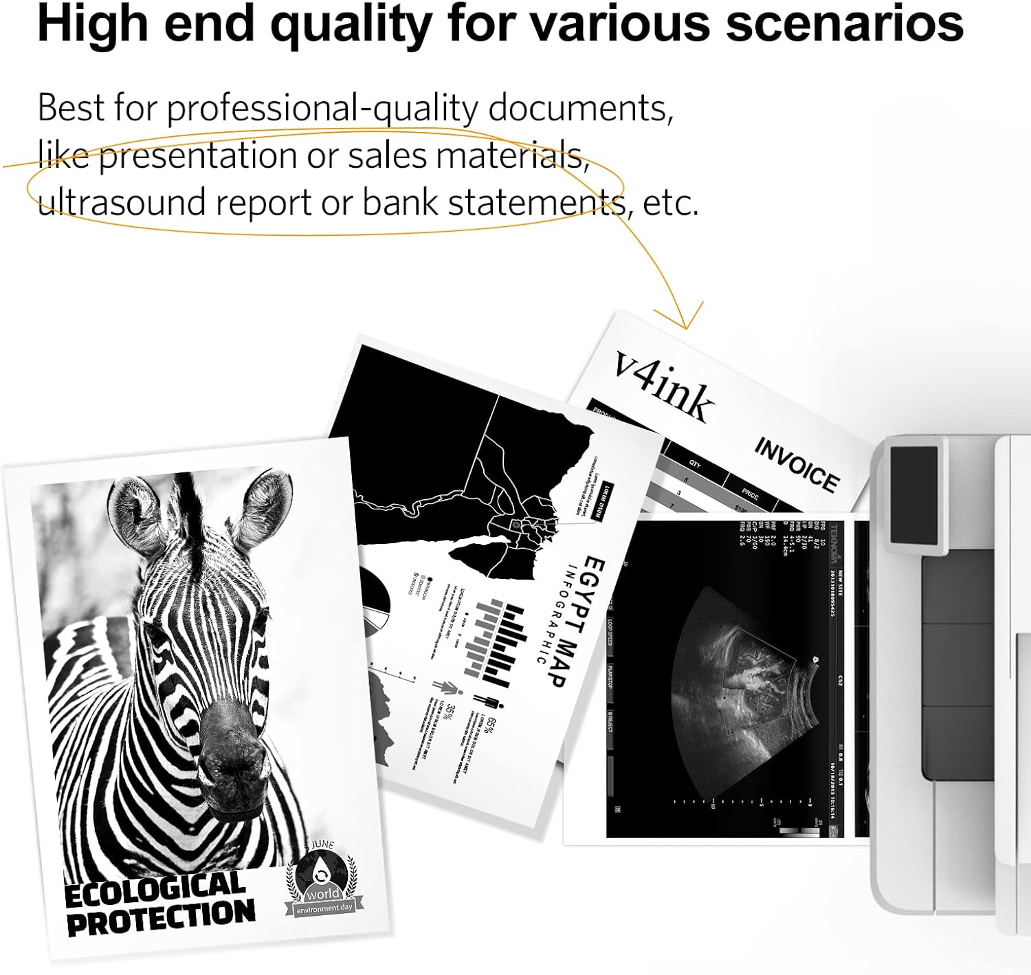 v4ink 201X – Cartucho de tóner remanufacturado de repuesto para HP 201X CF400X 201A CF400A, tóner negro de alto rendimiento para uso en impresora HP