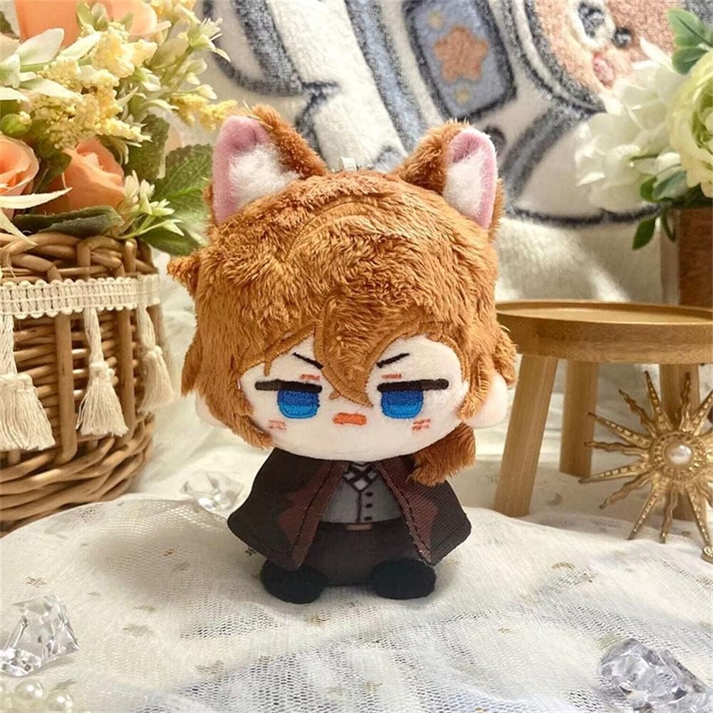 Muñeco de peluche de anime lindo colgante figura 3.9 in Nakahara Chuuya
