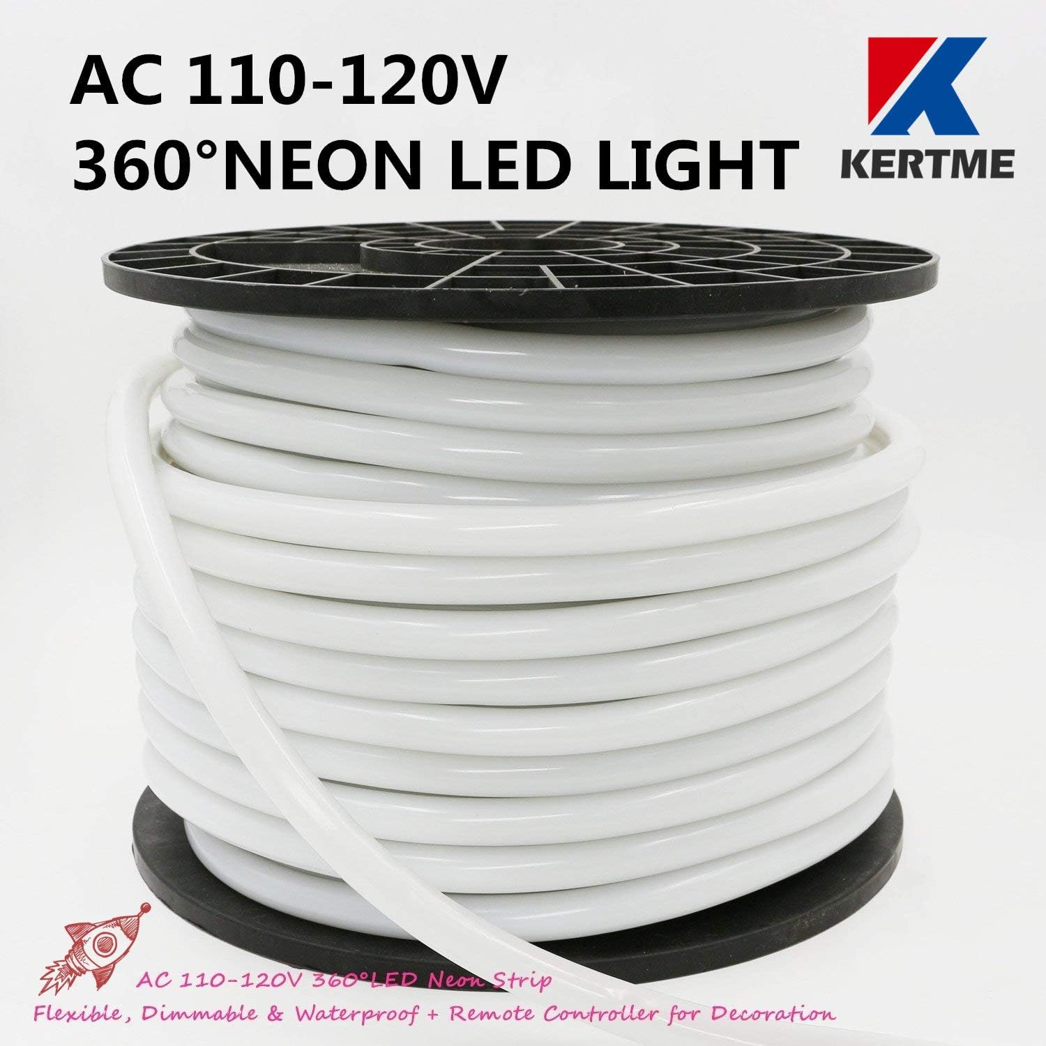 luz LED de neón de 360grados