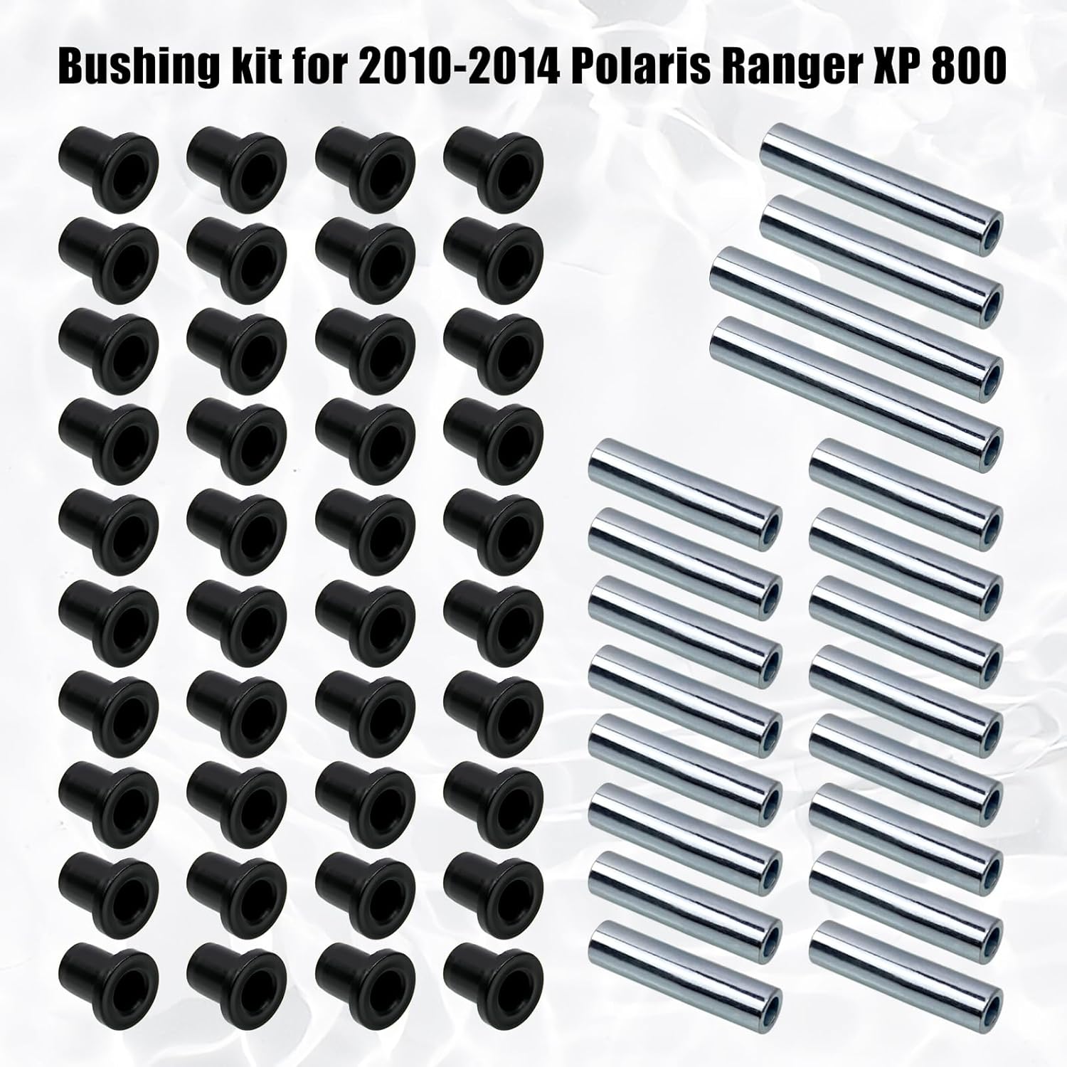 RYANSTAR RACING Kit de reemplazo de buje de brazo de control de brazo A resistente compatible con Polaris Ranger XP 800 2010-2014 reemplaza