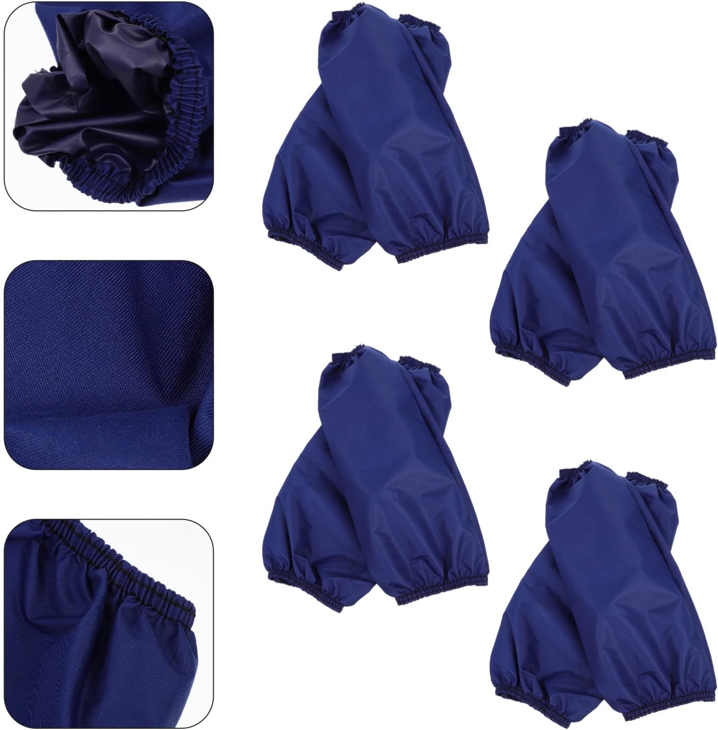 Luxshiny Protectores de brazos, 4 pares de fundas para brazos, fundas a prueba de aceite, fundas para brazo de cocina para lavar platos, jardinería,