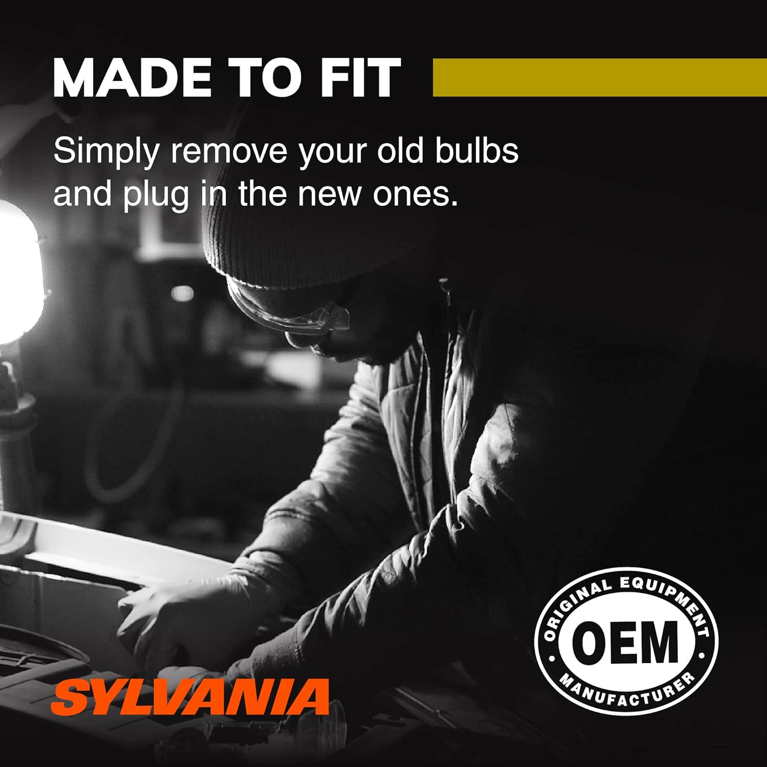 SYLVANIA – 9006 (HB4) SilverStar zXe Gold – Bombilla halógena de alto rendimiento para faros delanteros – Faro y luz antiniebla, salida de luz