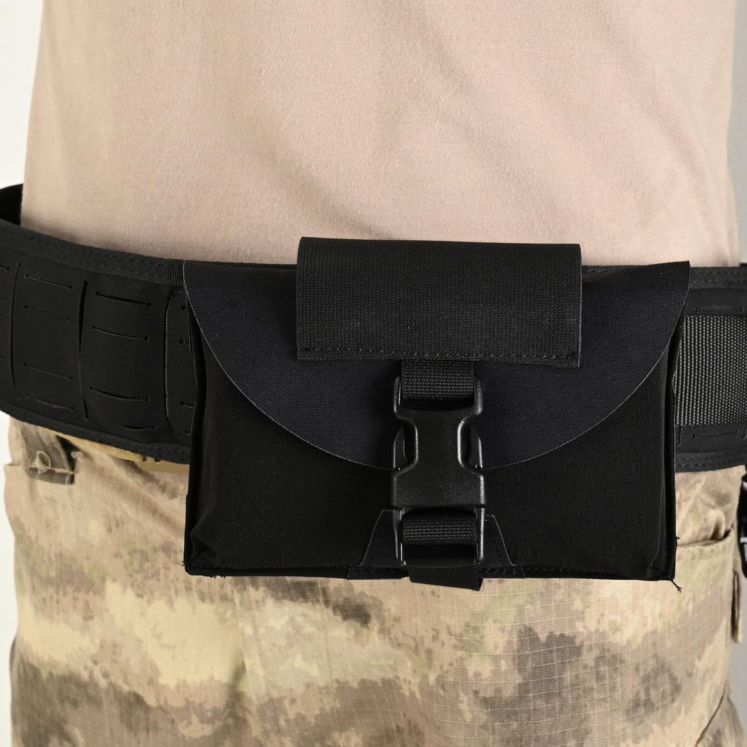 2 in 1 Blow Out Medical Pouch & Tourniquet Holder IFAK  Trauma  Fisrt Aid Kit Pouch(Empty)  Stretchy Trauma Shears Holster Molle & Blet Loop for