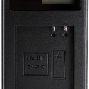 EN-EL23 Cargador USB LCD para Nikon Coolpix P600, Coolpix P610, Coolpix P900 Cámara y más EN-EL23 Cargador USB LCD para Nikon Coolpix P600, Coolpix P610, Coolpix P900 Cámara y más