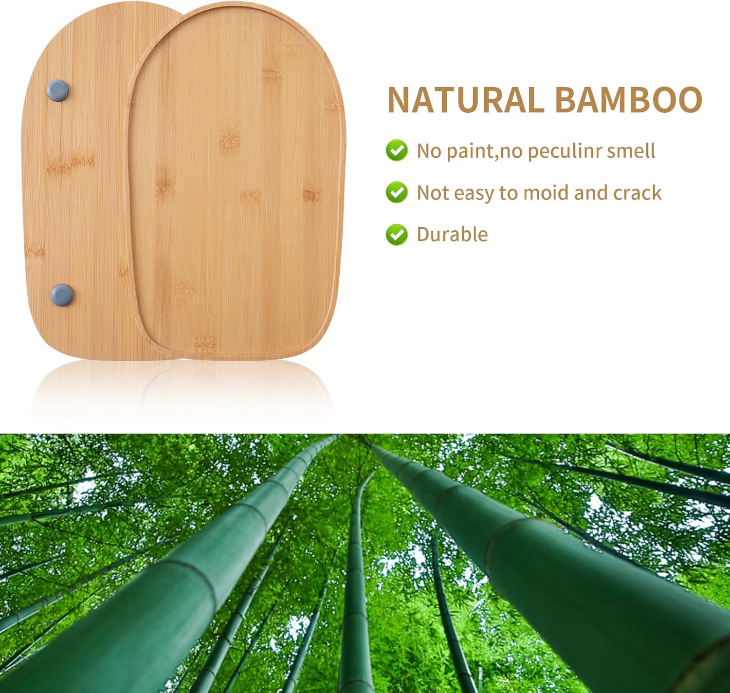 Bamboo Sliding Mat for Kitchenaid Mixer, Compatible with Kitchenaid 3.5 QT Artisan Series Tilt-Head mixer,Mixer Mover Slider Mat Pad,Kitchen