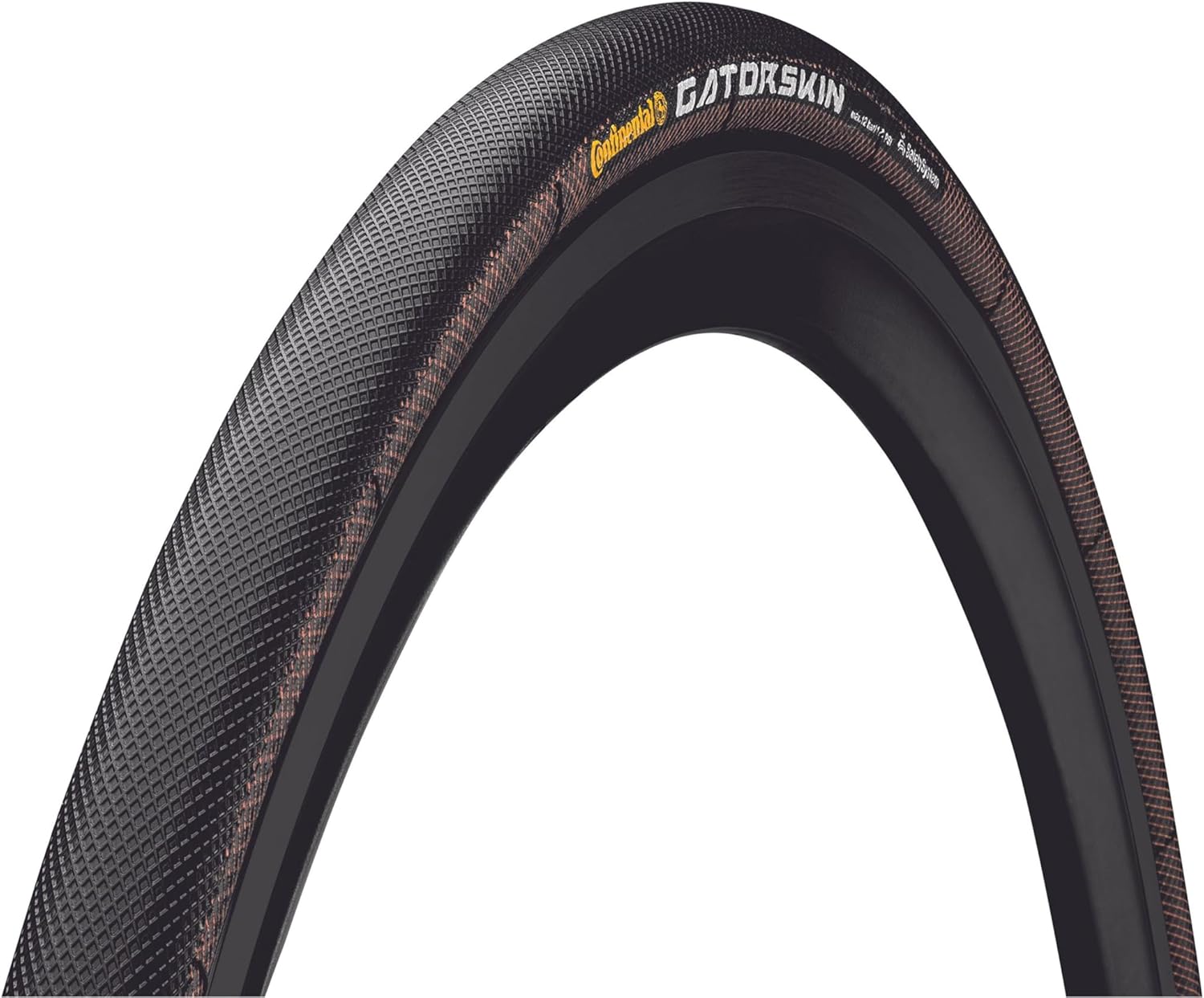 Continental Sprinter Gatorskin – Neumático tubular, plegable, negro, interruptor SafetySystem, varios tamaños