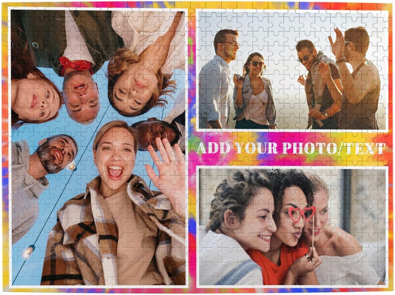 Rompecabezas personalizados a partir de fotos, rompecabezas personalizados de fotos 1000500 piezas, regalo para amantes de la familia, cumpleaños,