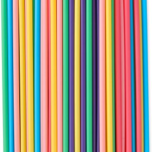 Pajitas coloridas desechables biodegradables compostables  Pajitas de ácido poliláctico a base de plantas para jugo, café, cóctel, bebidas frías Pajitas coloridas desechables biodegradables compostables  Pajitas de ácido poliláctico a base de plantas para jugo, café, cóctel, bebidas frías