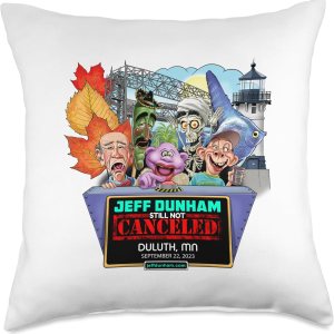 JEFF DUNHAM Duluth, MN (2023) – Almohada (18 x 18 pulgadas), multicolor JEFF DUNHAM Duluth, MN (2023) – Almohada (18 x 18 pulgadas), multicolor