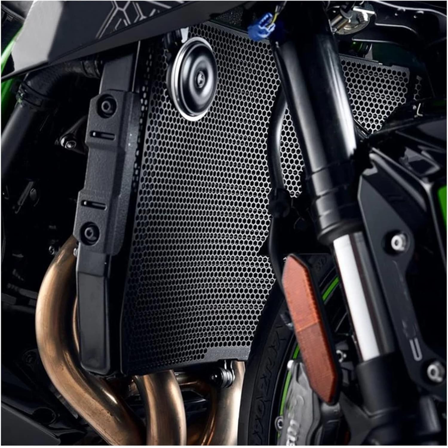 Cubierta protectora de rejilla de radiador para Kawasa y ki ZH2 Z H2 H2SX Ninja H2 R H2R SX SE, accesorios de motocicleta, cubierta de rejilla de