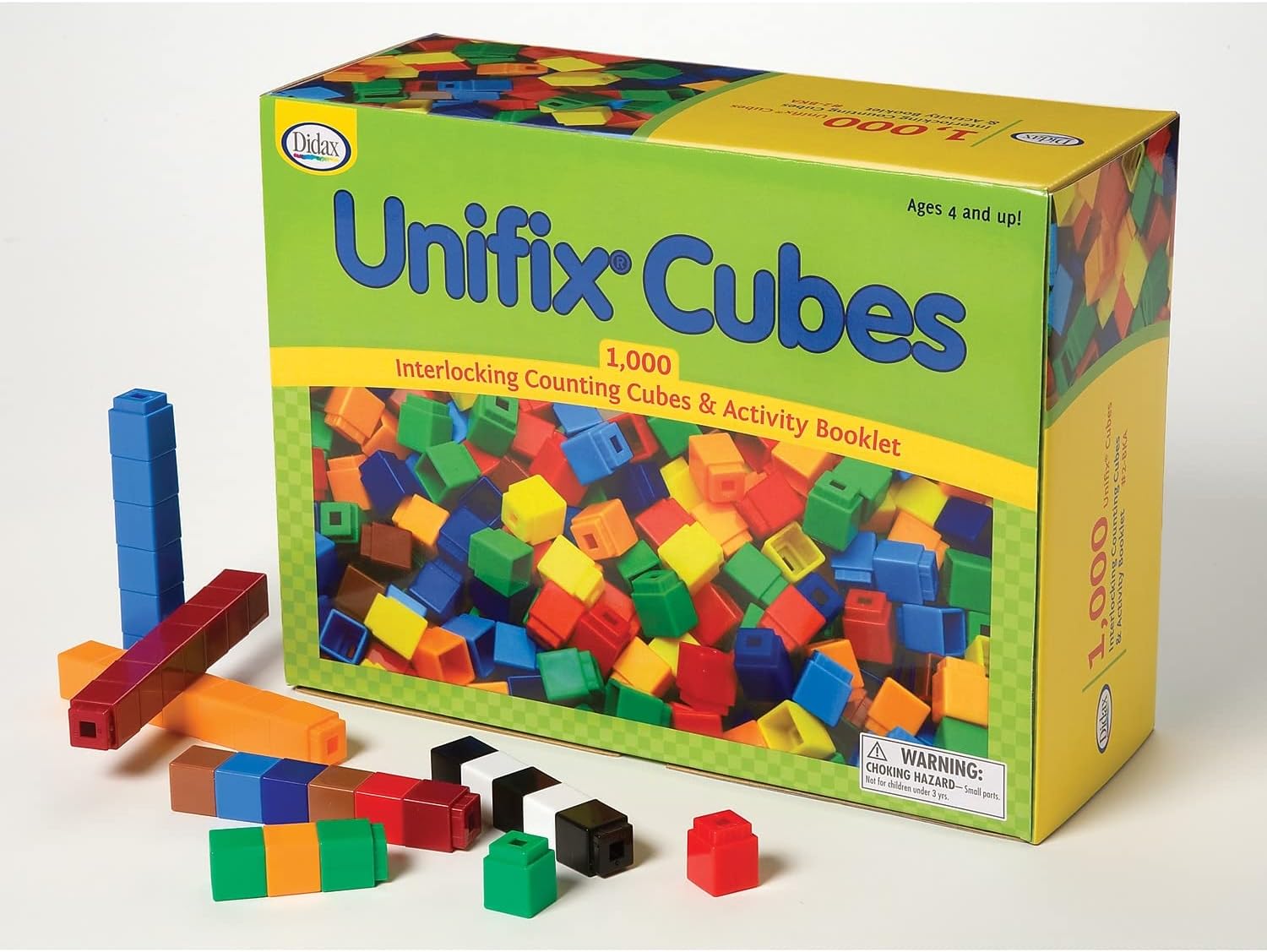 Didax – Cubos Unifix, set de 1000 unidades