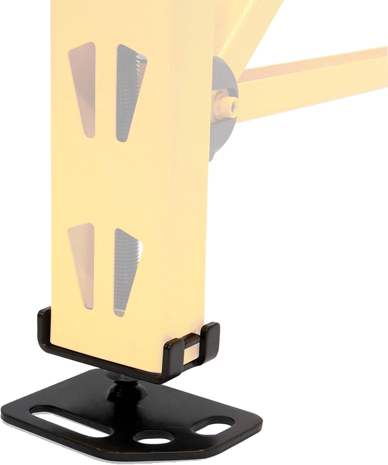 DEWALT Nivelación de estantesanclaje de piso Accesorios ajustables Estantes de almacenamiento industriales, placas de montaje de acero duraderas,