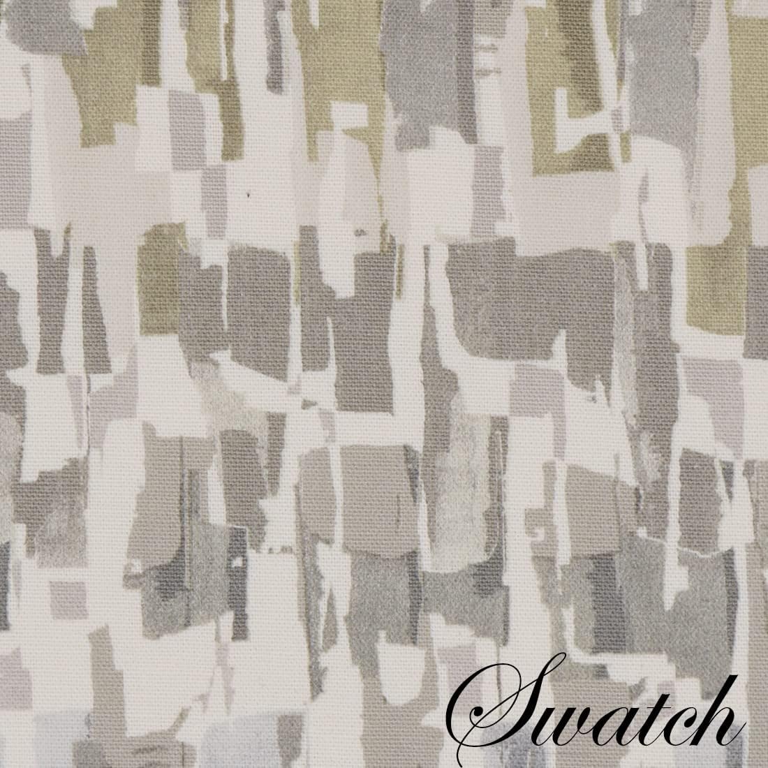 Sweet Pea Linens Britto Moonstone – Juego de 4 manteles individuales en forma de cuña con diseño de piedra lunar gris