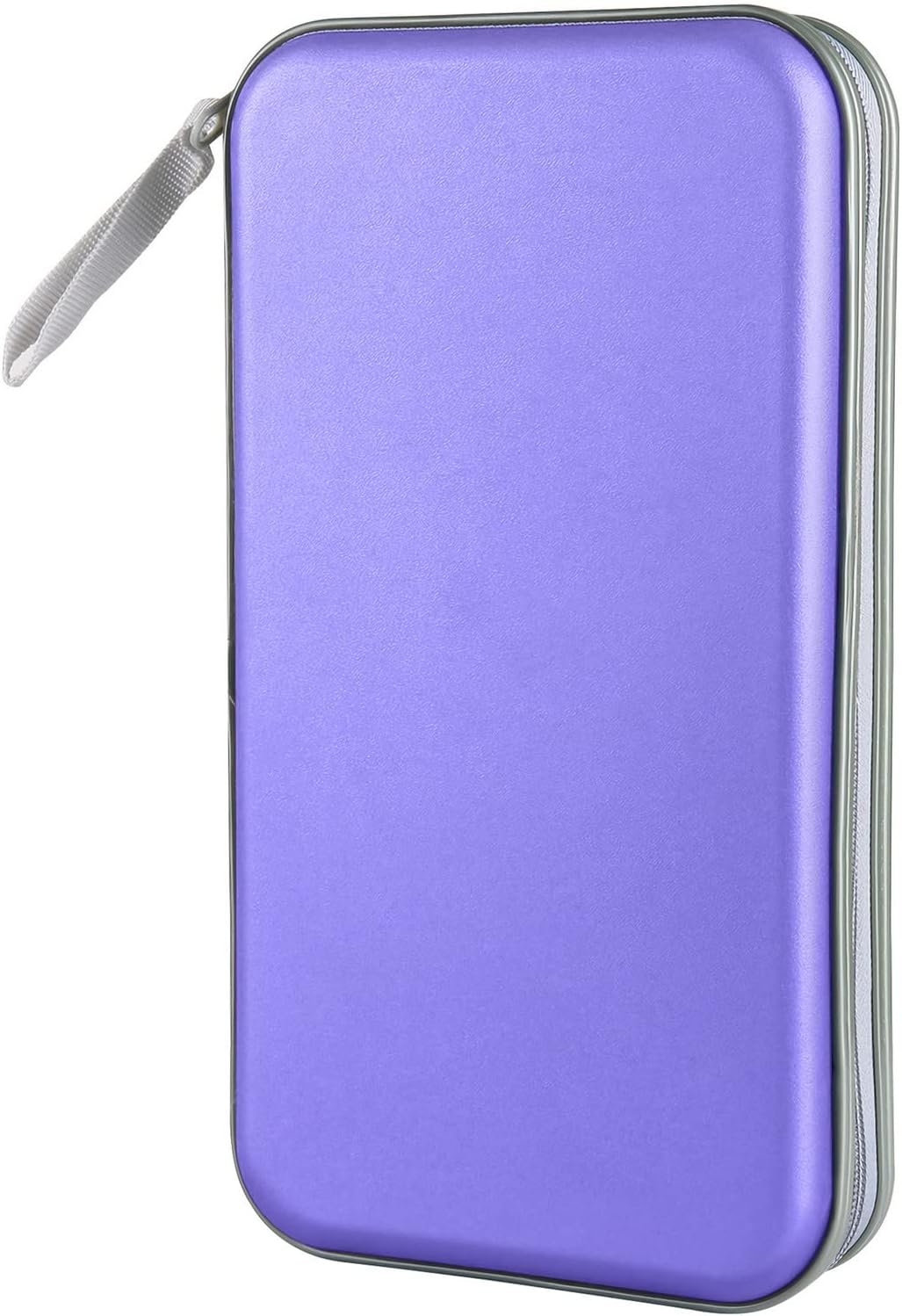 Estuche para CD, capacidad para 80 unidades, para CDDVD, cartera, de plástico duro, CD y DVD, carpetas de almacenamiento para automóvil, hogar,