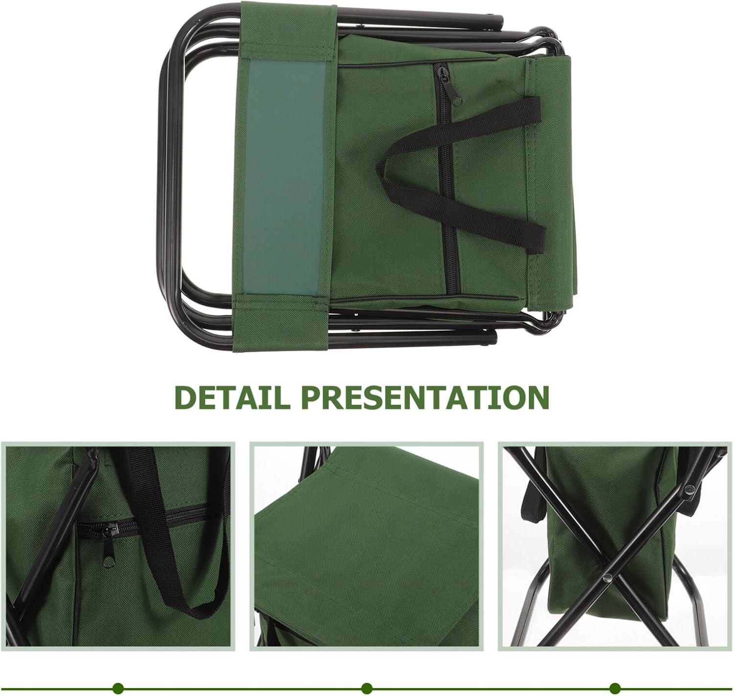 Sillas Silla de pesca Silla portátil Silla de campamento Silla al aire libre Silla de camping portátil Silla compacta Silla de camping pequeña Silla