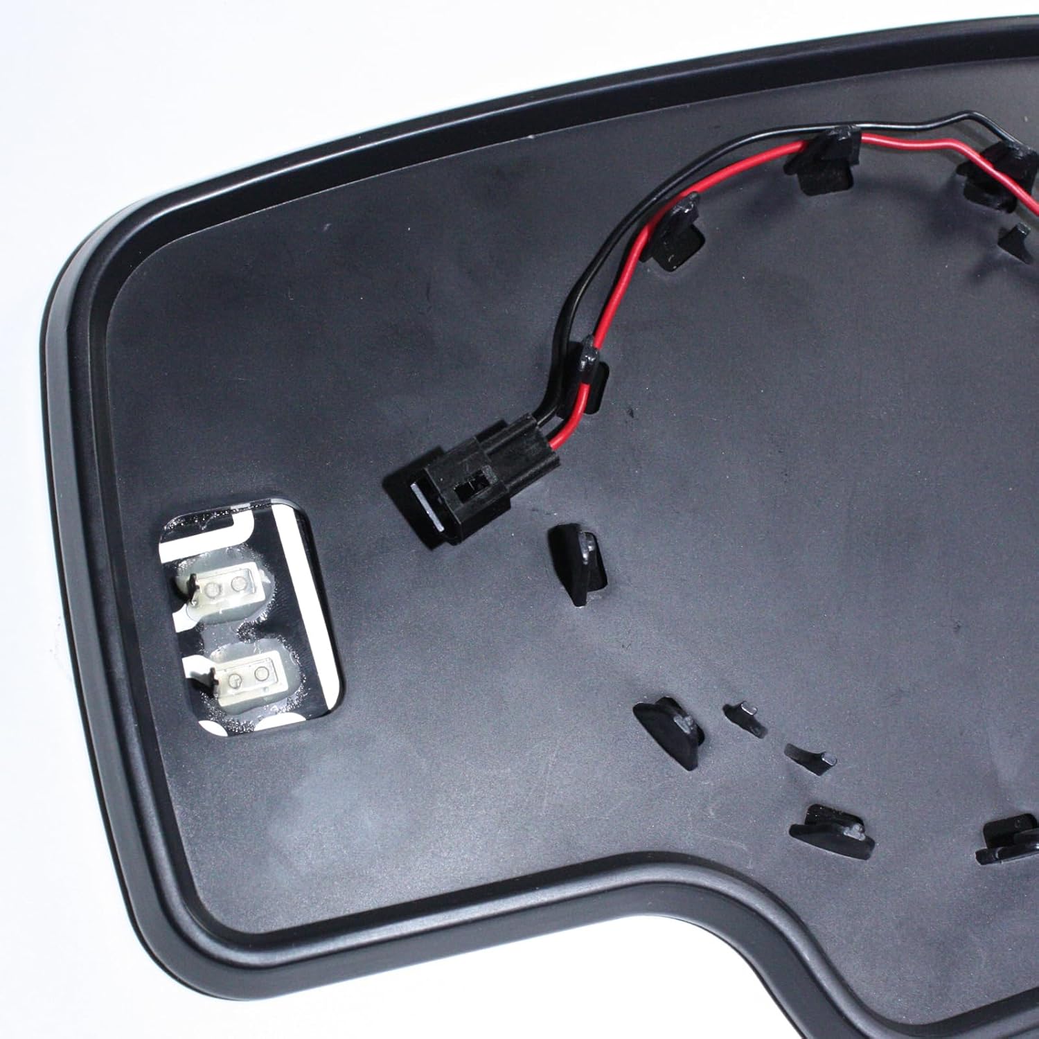Espejo calefactable para el lado del conductor, repuesto de cristal retrovisor, lente de vidrio calentada con señal de flecha para Chevy Silverado